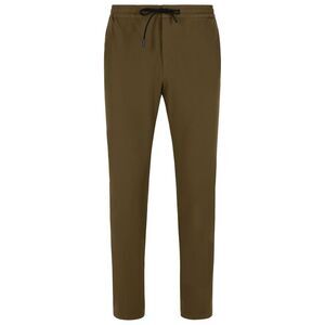Pt01 'Omega' Brown Cotton Blend Pants Men